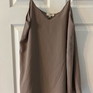 Umgee Tank Top taupe Large
